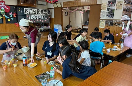地域交流の様子