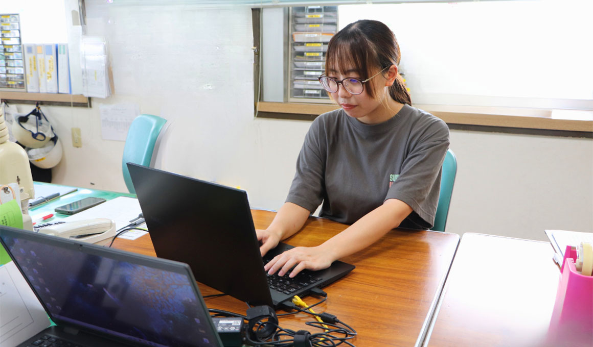 入社する時に考えたことやこれからのこと、職場について